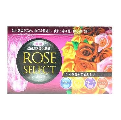 ND Шипящая соль д/ванны "Medicated bath salts Rose" (4 аромата роз по 3 шт) 40гр*12шт/20