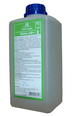 Айсид-Софт мыло жидкое  антибактериальное 1л