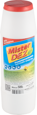 Mister DEZ Eco-Cleaning Универсальное чистящее средство "Лимон" 500 г