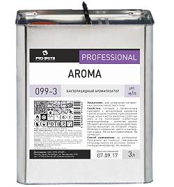 Арома (Aroma) 3л бактерицидный ароматизатор, ср-во для удаления неприятных запахов (099-3)