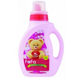 NS FaFa Жидкое средство для стирки детской одежды для стиральных машин "FaFa Clear Apple Blossom" 1л