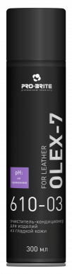 Олекс-7 (Olex-7 For Leather) аэрозоль 0,3л очиститель-кондиционер для изделий из гладкой кожи (610-03)