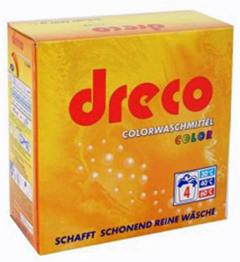Дреко Колор (Dreco) 600гр. стиральный порошок для цветного белья