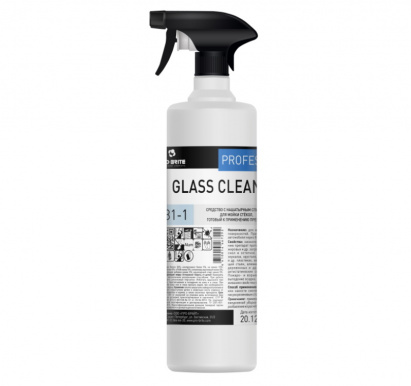Гласс Клинер (Glass Cleaner ) 1л средство для мытья стекол и зеркал триггер (081-1)