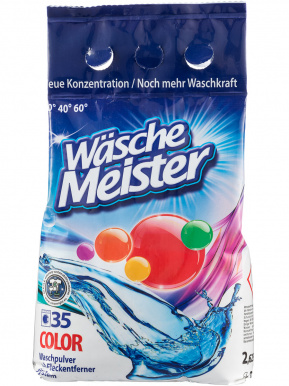 WascheMeister Color-стиральный порошок 2,625 г пакет