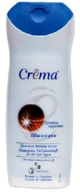 CREMA Antidandruff Shampoo for All Hair Types шампунь против перхоти 400 мл