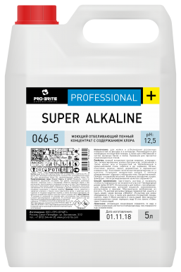 Супер Алкалайн (Super Alkaline) 5л. ср-во для чистки после пожара (066-5)