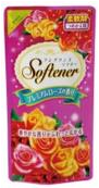 ND  "Softener premium rose" Дезодорирующий антибактериальный кондиционер-ополаскиватель с богатым ароматом роз (мягкая упаковка) 500мл