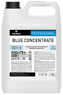 Блу Концентрат ( Blue Concentrate ) 5л моющее средство для плитки, линолеума, каучука (001-5)