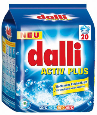 Порошок стиральный концентрированный ДАЛЛИ Актив плюс (Dalli Activ Plus) 1,215 кг
