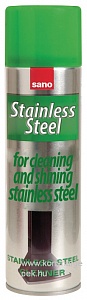 Sano Stainless Steel Средство для чистки поверхностей из нержавеющей стали 475 мл аэрозоль