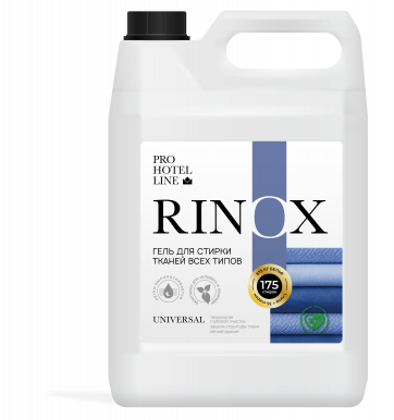 Ринокс Юниверсал (Rinox Universal) 5л гель для стирки тканей всех типов (1650-5)