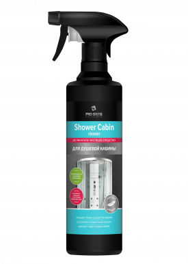 Шоувер-Кабин-Клинер (Shower Cabin cleaner) 0,5л Чистящее средство для акриловых поверхностей для чистки душевых кабин, ванн, раковин, унитазов (1563-05)