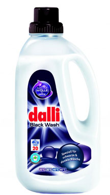 Далли Блек Вош (Dalli Black Wash) 1350 мл. гель-концентрат для стирки черного и темного белья 20 стирок