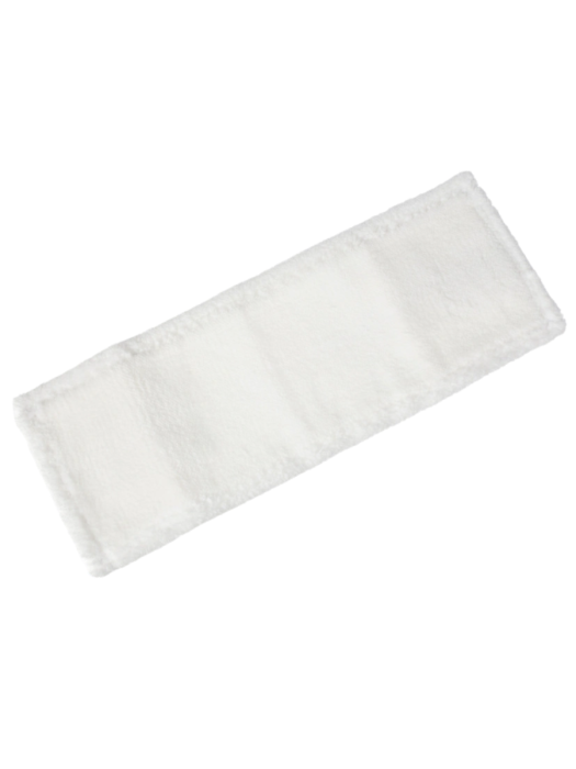 МОП плоский микрофибра БЕЛАЯ 40см (уши+карманы)