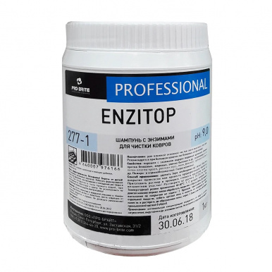 Энзитоп ( Enzitop ) 1кг. порошковый шампунь для всех видов ковров, содержащий энзимы (277-1)