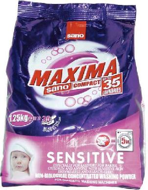Порошок стиральный  Сано Максима Сенситив (Sano  Maxima Laundry Powder Sensitive) 1,25кг.