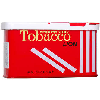 Зубной порошок для курящих "Tobacco" Lion 160гр