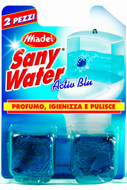 MADEL Sany Water Activ Blu кубики для бачка унитаза 2 шт