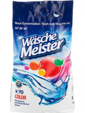 WascheMeister Color - стиральный порошок 5,25 кг