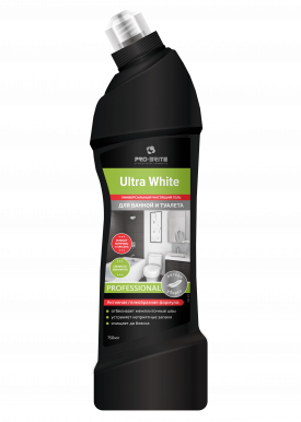 Ультра вайт (Ultra White) 0,75л  Универсальное чистящее средство для ванной и туалета "свежесть эвкалипта" (1587-075)