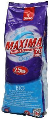 Порошок стиральный Сано Максима Био (Sano Maxima Bio) концентрированный 2,5кг