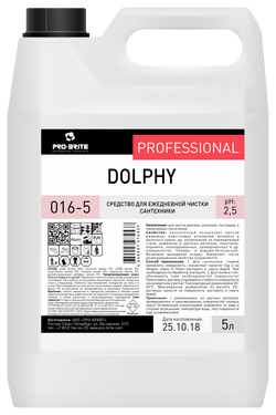 Долфи (Dolphy) 5л. ср-во для чистки сантехники на основе ортофосфорной кислоты (016-5)