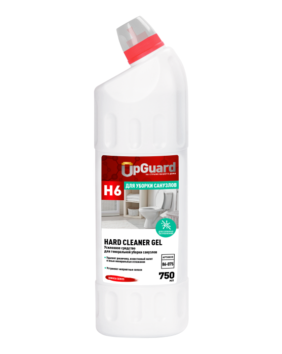 Hard cleaner gel 0,75л Усиленный гель для удаления ржавчины и известковых отложений 