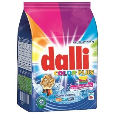 Далли Колор (Dalli Color) универсальный концентрированный стиральный порошок без фосфатов для белого и цветного белья п/п, 1,04кг  16 стирок