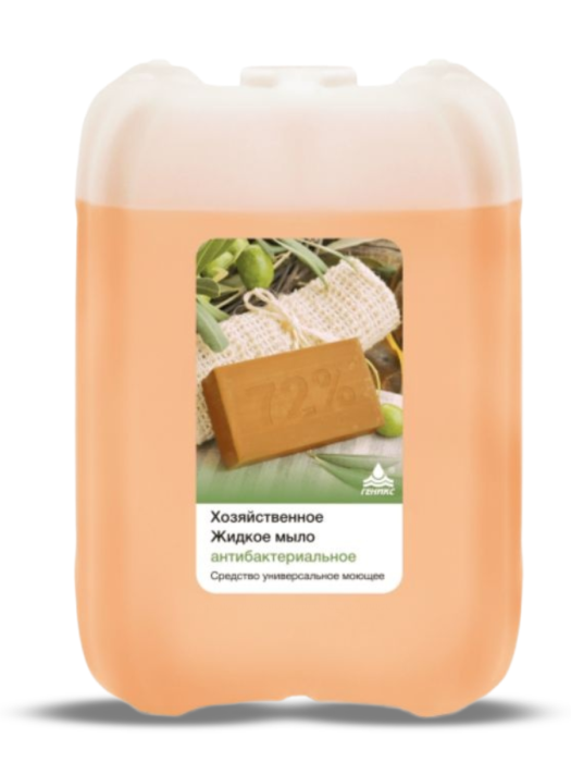 Мыло хозяйственное жидкое антибактериальное 5л