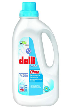 Далли Мед ( Dalli Med ) 1350 мл. гипоаллергенное жидкое универсальное средство для стирки