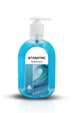 Ника-Атлантис жидкое антибактериальное мыло с дозатором 0,5л